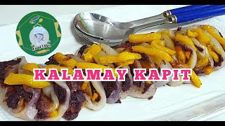 Kalamay Kapit/How to make (Kalamay Kapit) Sticky Rice Cake Roll filled with purple yam & jackfruit?