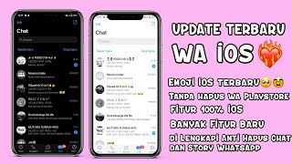 WA iOS 2022 | CARA MENGUBAH TAMPILAN WHATSAPP ANDROID MENJADI IPHONE TERBARU❤️‍🔥