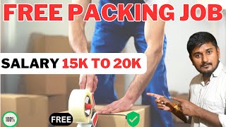 Packing job Mumbai - Packing jobs in Mumbai for Female - Packaging jobs in Mumbai for Freshers - AFZ