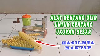 ALAT KENTANG ULIR UNTUK KENTANG UKURAN BESAR