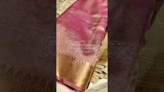 Tissue Banarasi saree #youtubeshorts #shorts #saree #fashion #trending