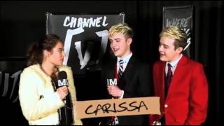 Jedward Interview on Channel V 24.04.2013