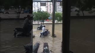 Karachi Hydri Market #karachirain #rain #heavyweather