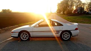 🚘Driver POV in a 1993 Toyota MR2. Fun country drive.🤙