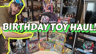 Birthday TOY HAUL | Lets do some SHOW and TELL on these NEW FIGURES!