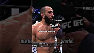 Belal Muhammad: "When coach Khabib talks, I listen. He made me finish the fight." 🔥🔥🔥