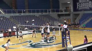 Volleyball swept by the Lipscomb Bisons