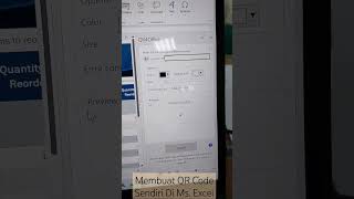 Membuat QR Code Sendiri Di Excel #shorts #tutorial