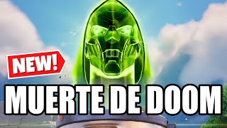 ¡ MUERTE DE DOOM CAPITULO 5 TEMPORADA 4 FORTNITE ! ( EVENTO FINAL ) MI REACCION