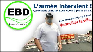 L'armée intervient, ça devient critique - Lock down à partir du 23 08 2021