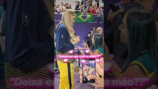 Realizei o Sonho de Pegar na Medalha Olímpica da Thaisa!!