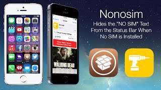 Nonosim: Hides the "NO SIM" Text From the Status Bar When No SIM is Installed