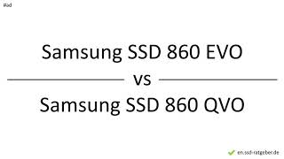 Samsung SSD 860 EVO vs Samsung SSD 860 QVO – Comparison, Differences, Pros and Cons