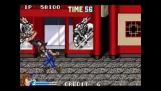 Double Dragon Advance . Третий уровень игры. Прохождение.