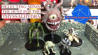 Getting Minis for The Hunt for the Thyssalhydra Arctic Dungeon Master