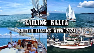 Classic Yacht Kaléa | 70ft Wooden Ketch | British Classics Week 2024