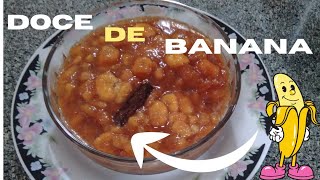 Doce de Banana 🍌 Simples e Fácil!!!