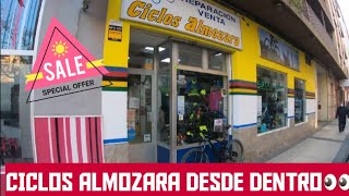 CICLOS ALMOZARA DESDE DENTRO / #ciclosalmozara #tienda #mtb #carretera #montajes