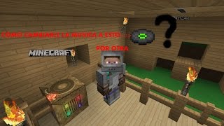 COMO CAMBIAR LA MUSICA DE LOS DISCOS DE MINECRAFT  + PACK DE TEXTURA