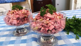 Простой, Вкусный и Бюджетный САЛАТ на Праздничный стол / Салат на Новый год 2020 / Овощной салат