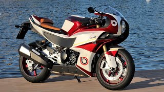 Bimota KB4 2022 | Retro sports bike kawasaki engines