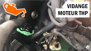 Vidange d'huile de moteur THP sans salir