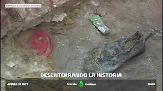 Las excavaciones en la plaza del fotógrafo Robert Capa en 'La Sexta Noticias'