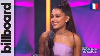 Ariana Grande accepte d'être La Femme De L'Année - Billboard 2018