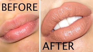 How to Make Your Lips Look BIGGER in 5 Minutes!!!