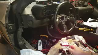 Back To The Future REAL Remote controlled Replica FUTABA RAW Steering Test