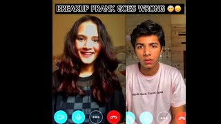 BREAKUP PRANK GOES WRONG 🤢😞.