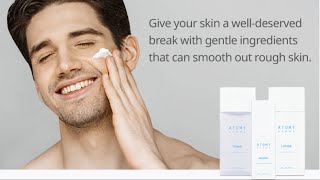 Does Atomy have a skincare system for men?