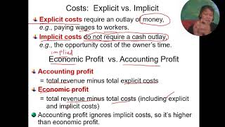 Microeconimics lecture 6 Cost of production