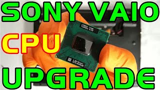 Sony VAIO VGN-SZ4XWN CPU upgrade Ep.373