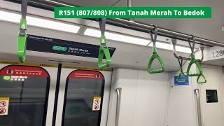 [Via TNM C & D][SMRT] R151 (807/808) from Simei to Bedok