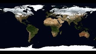 The Earth's seasons in Time Lapse (Regions later in video)