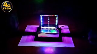 magnetic  lamp|night lamp diy |4g tech|magic night lamp|rgb lamp |how to make a lamp|rgb light|🤩🤩🤩🤩