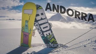 Snowboarding in Andorra