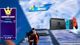 Fortnite Nintendo Switch Pro Arena Gameplay! (11,000 Arena Points)