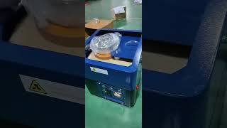 testing video before ship for one slot polishing machine