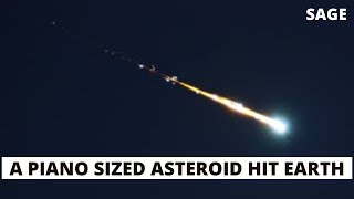 Asteroid 2022 EB5 hit Earth two hours after first spotted.