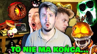 NOCNA ZMIANA we FNAF ale z 100 POSTACIAMI! 😨