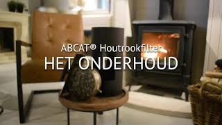 Hoe onderhoud je het ABCAT houtrookfilter, ook wel katalysator genoemd.