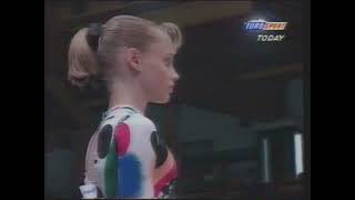 Cecile Canqueteau (FRA) - European Cup 1995 - Floor Exercise Final