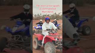 The most active quads in international Marrakech #quadmarrakech #agafay #quad #quad_biking