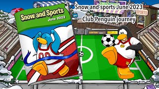 Snow and sports June catalog secrets - Club penguin journey