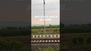 Train foot boarding and most lovely voice #train #indianrailways