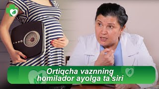 Ortiqcha vaznning homilador ayolga ta'siri