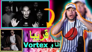 Vortex - Mudeer | فورتكس - مدير (أقوى ردة فعل 🔥😱) أسرع رابر عربي 😱