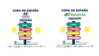 COPA DE ESPAÑA DE SQUASH ABSOLUTA 2023. FINALES